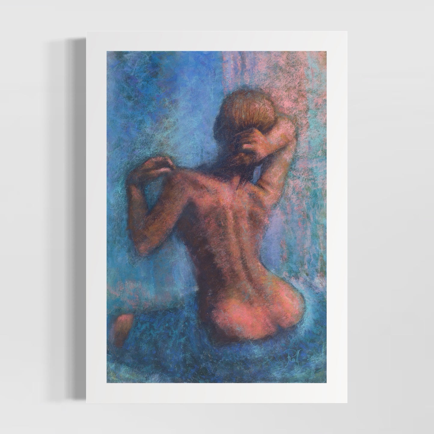 Woman Adjusting Hair