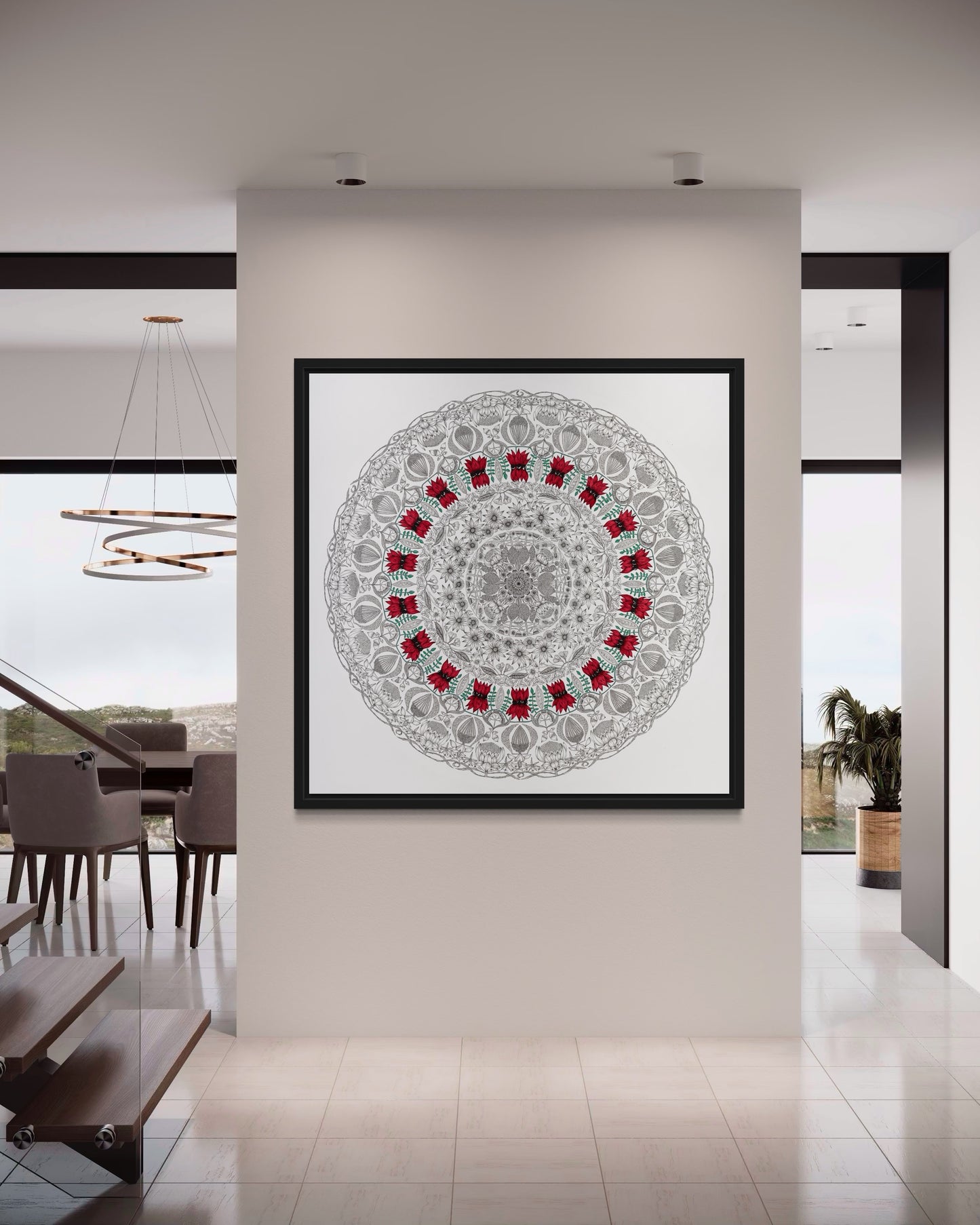 Wildflowers 1 Mandala