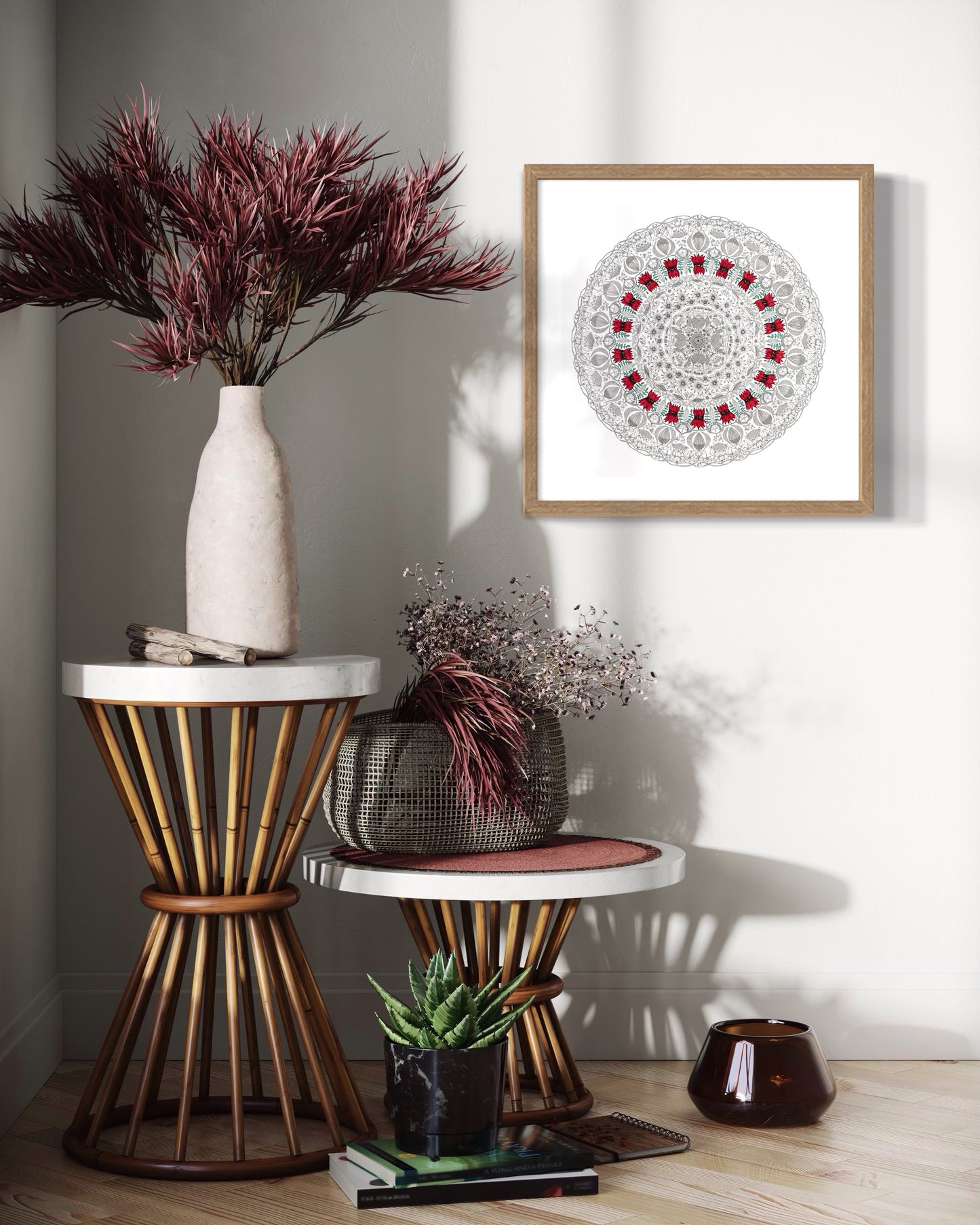 Wildflowers 1 Mandala