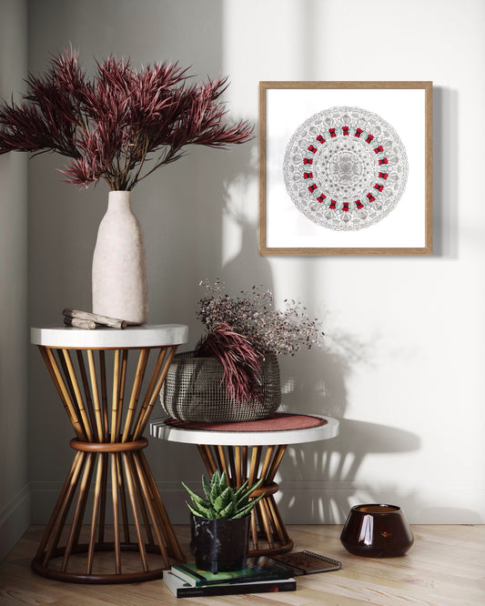 Wildflowers 1 Mandala