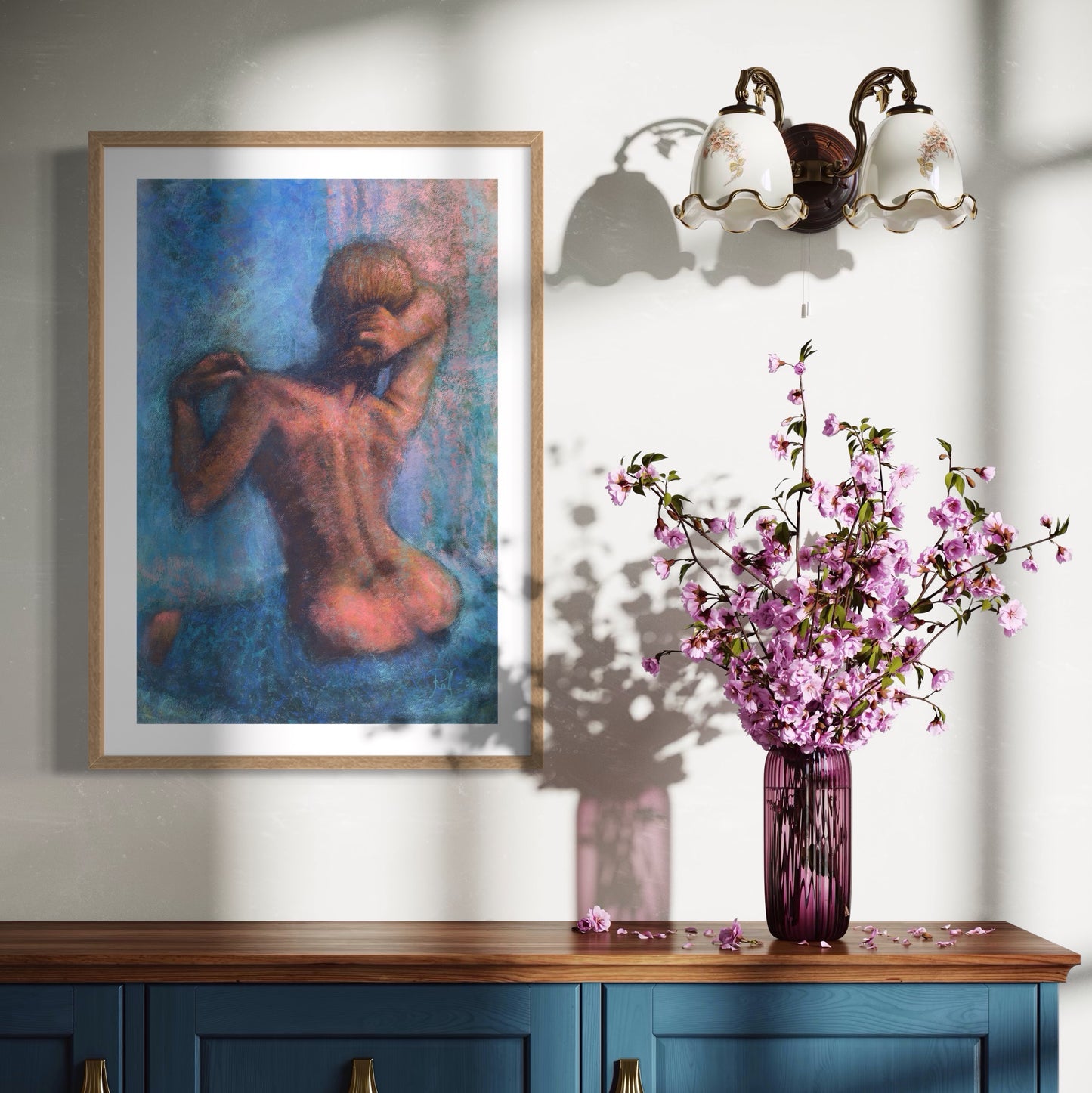 Woman Adjusting Hair