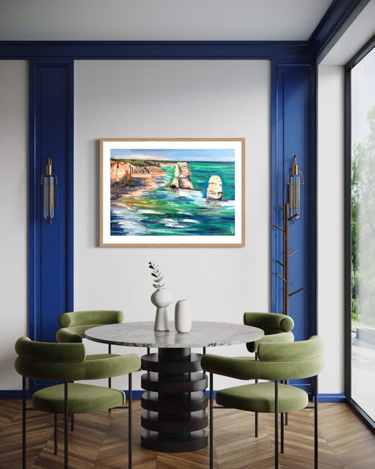 Warm shadows, Great Ocean Road, Victoria