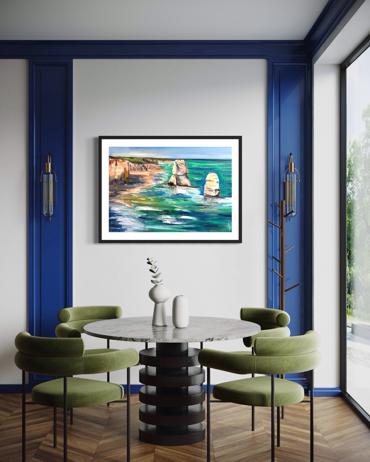 Warm shadows, Great Ocean Road, Victoria