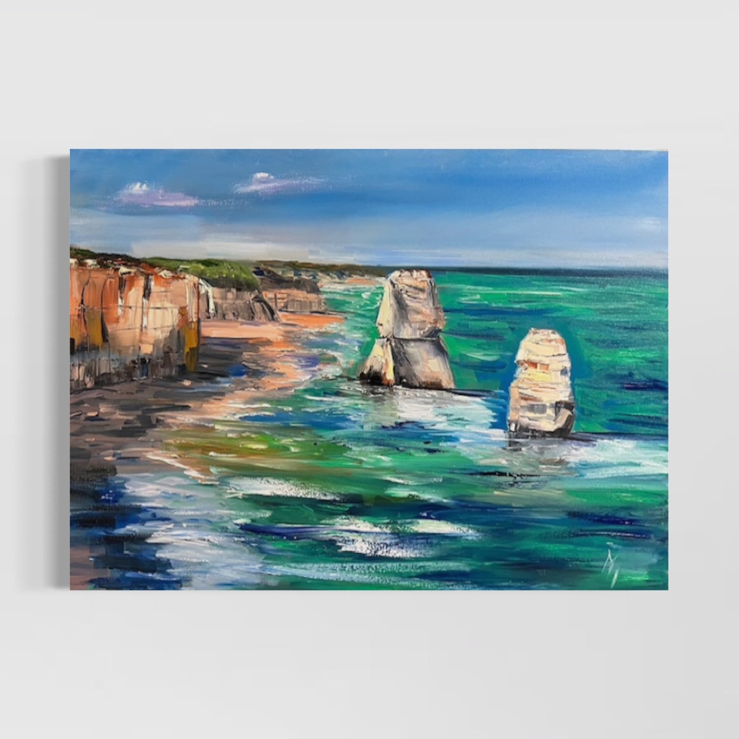 Warm shadows, Great Ocean Road, Victoria