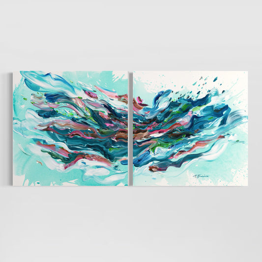 Tempestas Diptych - Set of 2