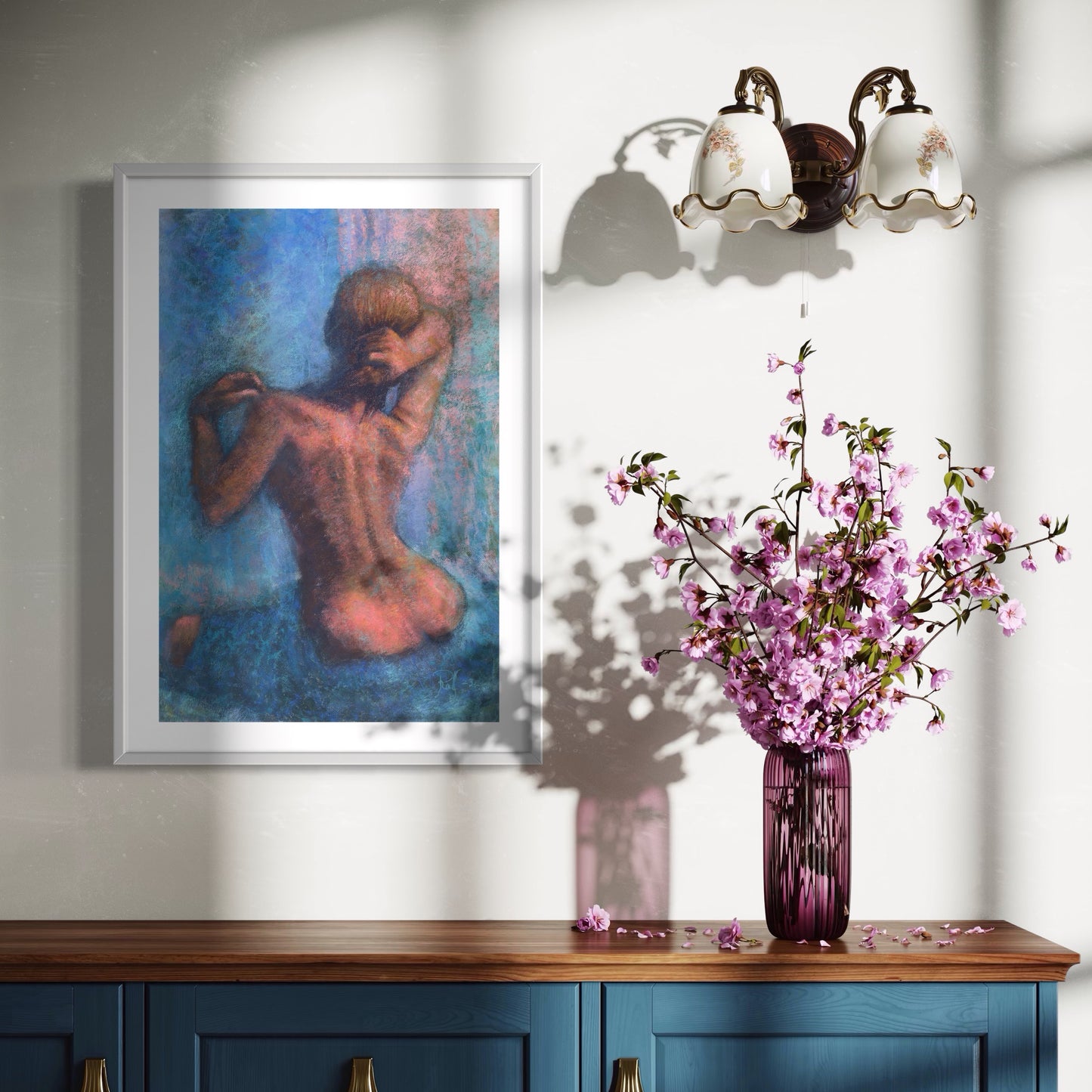 Woman Adjusting Hair