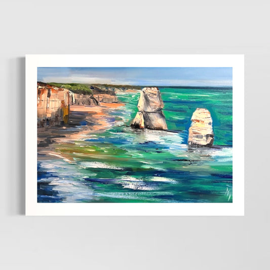 Warm shadows, Great Ocean Road, Victoria