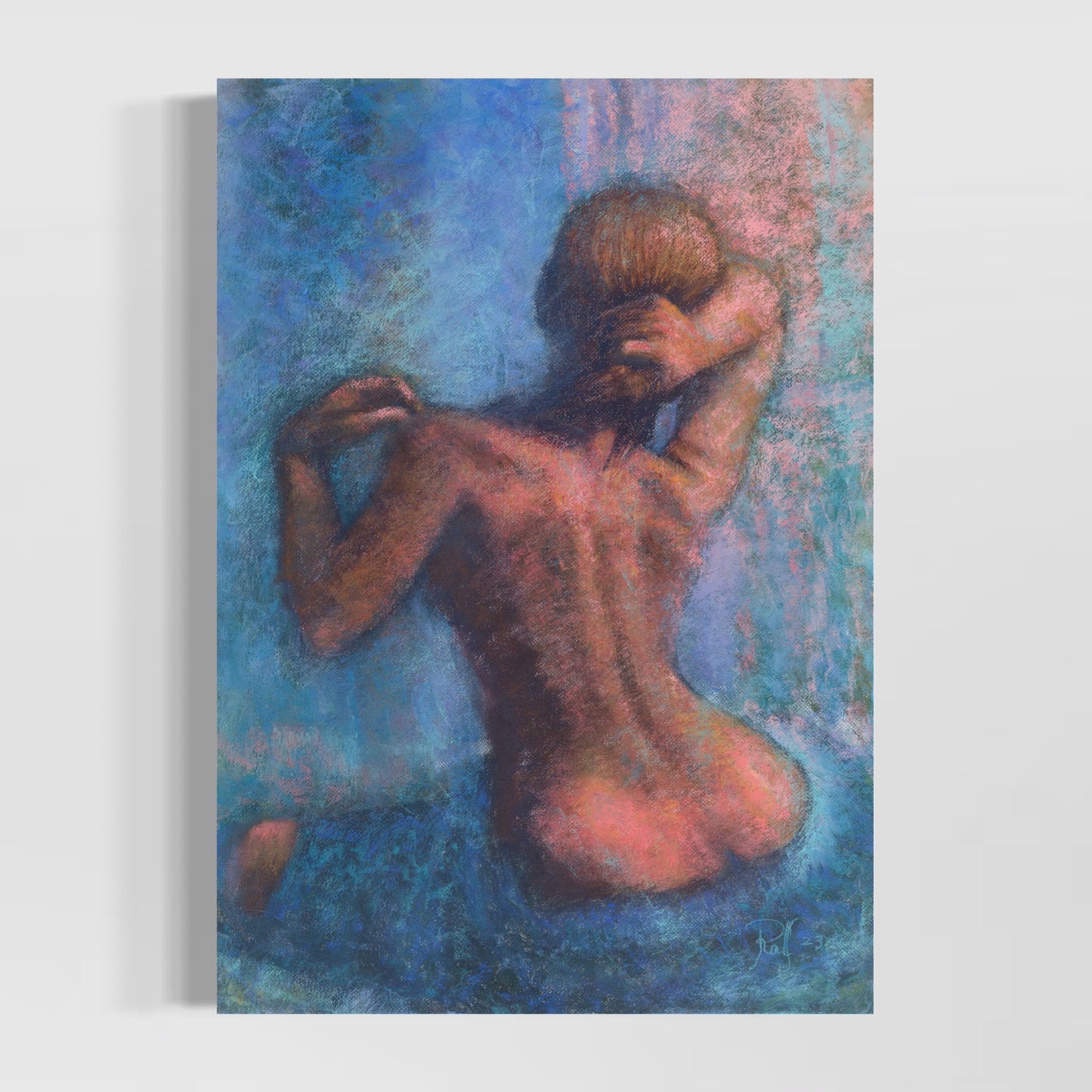 Woman Adjusting Hair