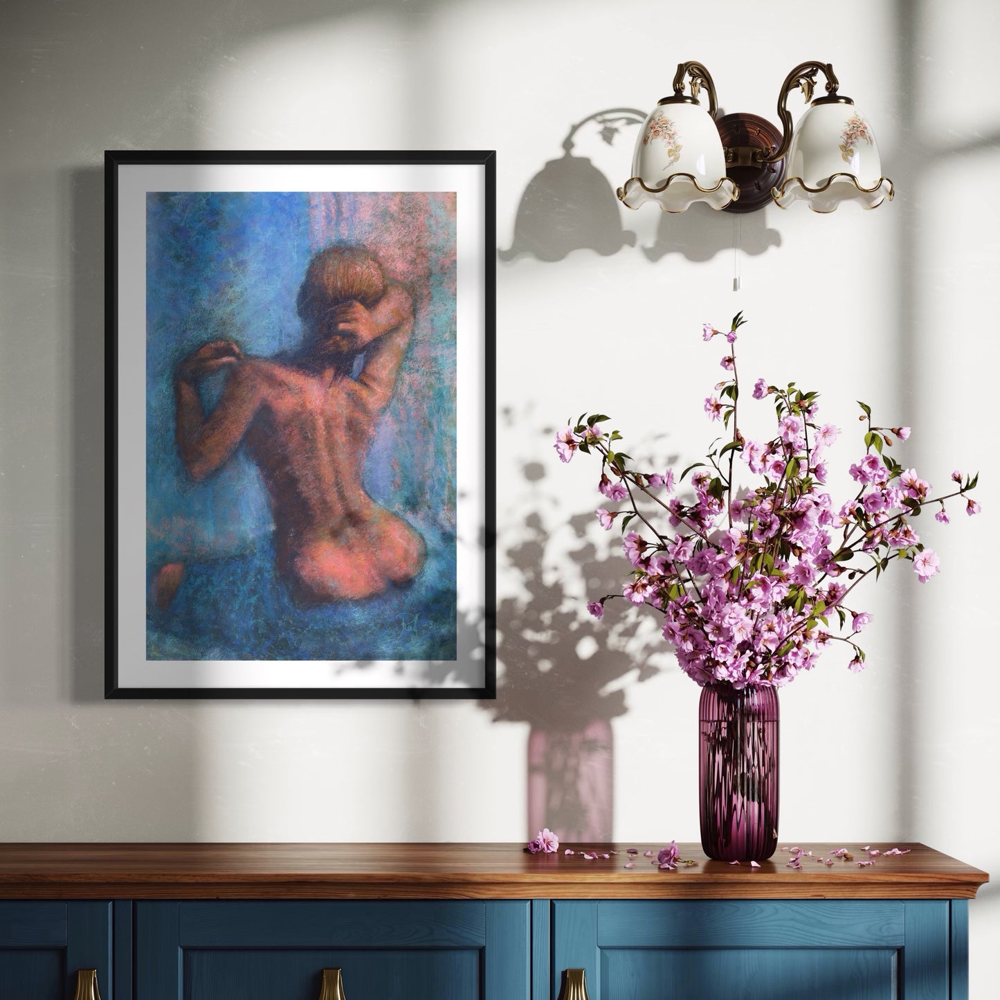 Woman Adjusting Hair