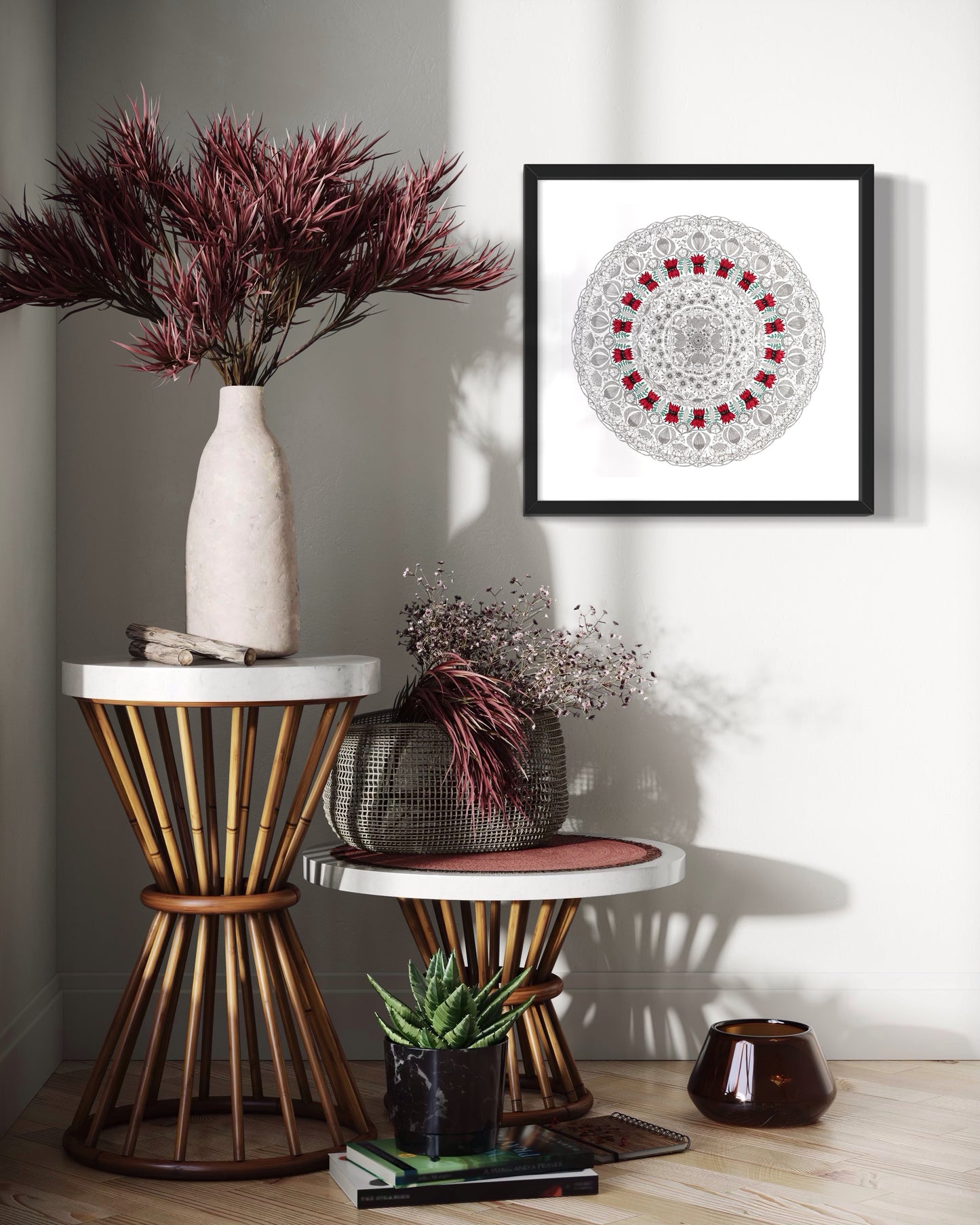 Wildflowers 1 Mandala