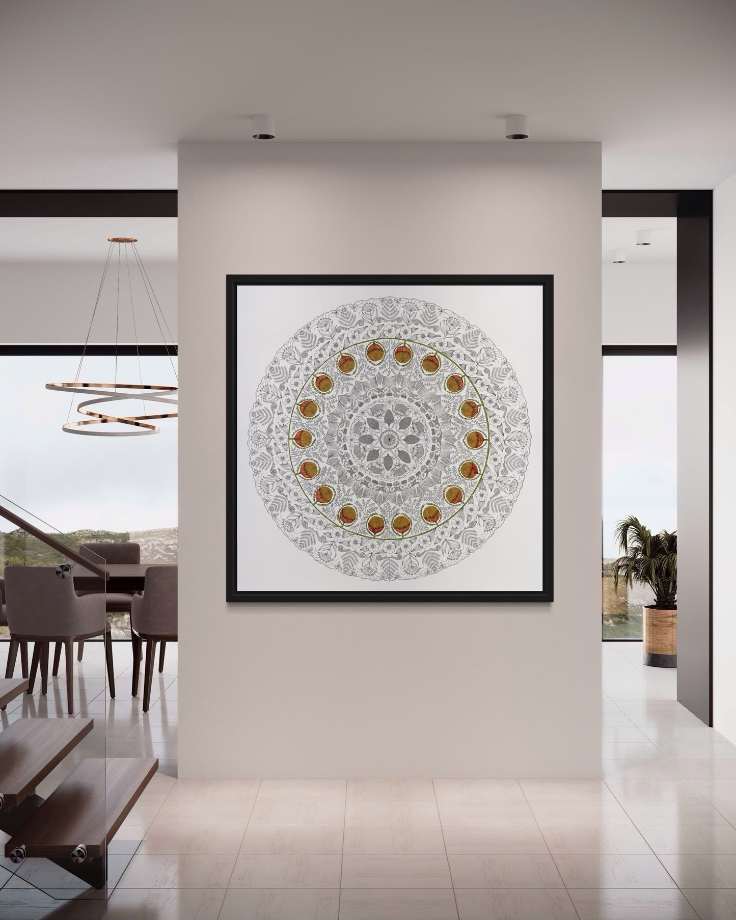 Wildflowers 2 Mandala