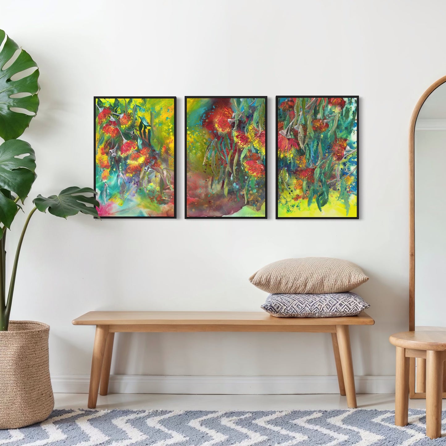 Eucalyptus Garden (Set of 3)