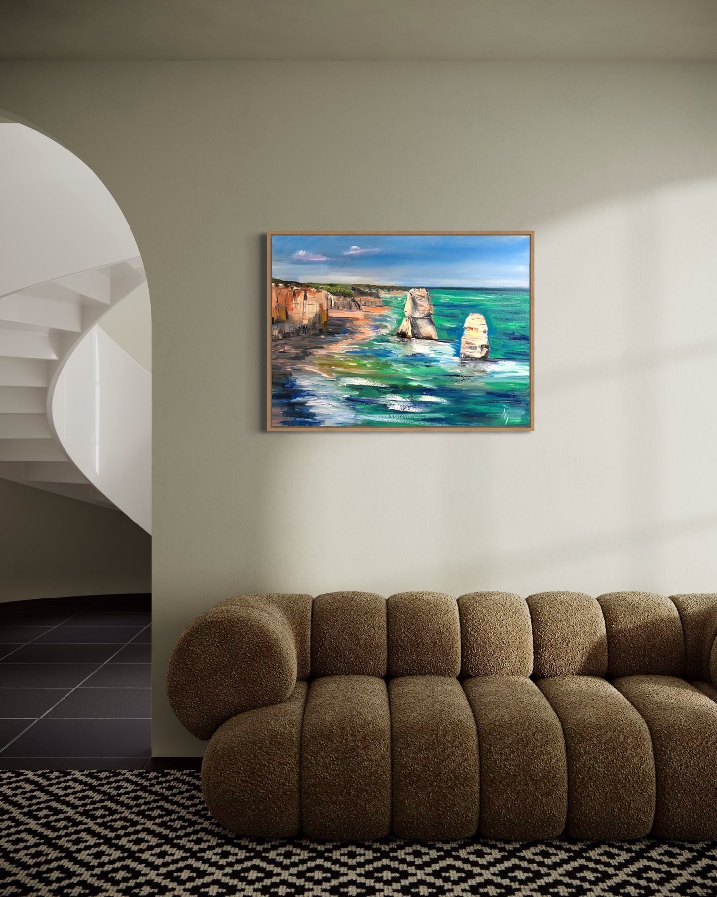 Warm shadows, Great Ocean Road, Victoria