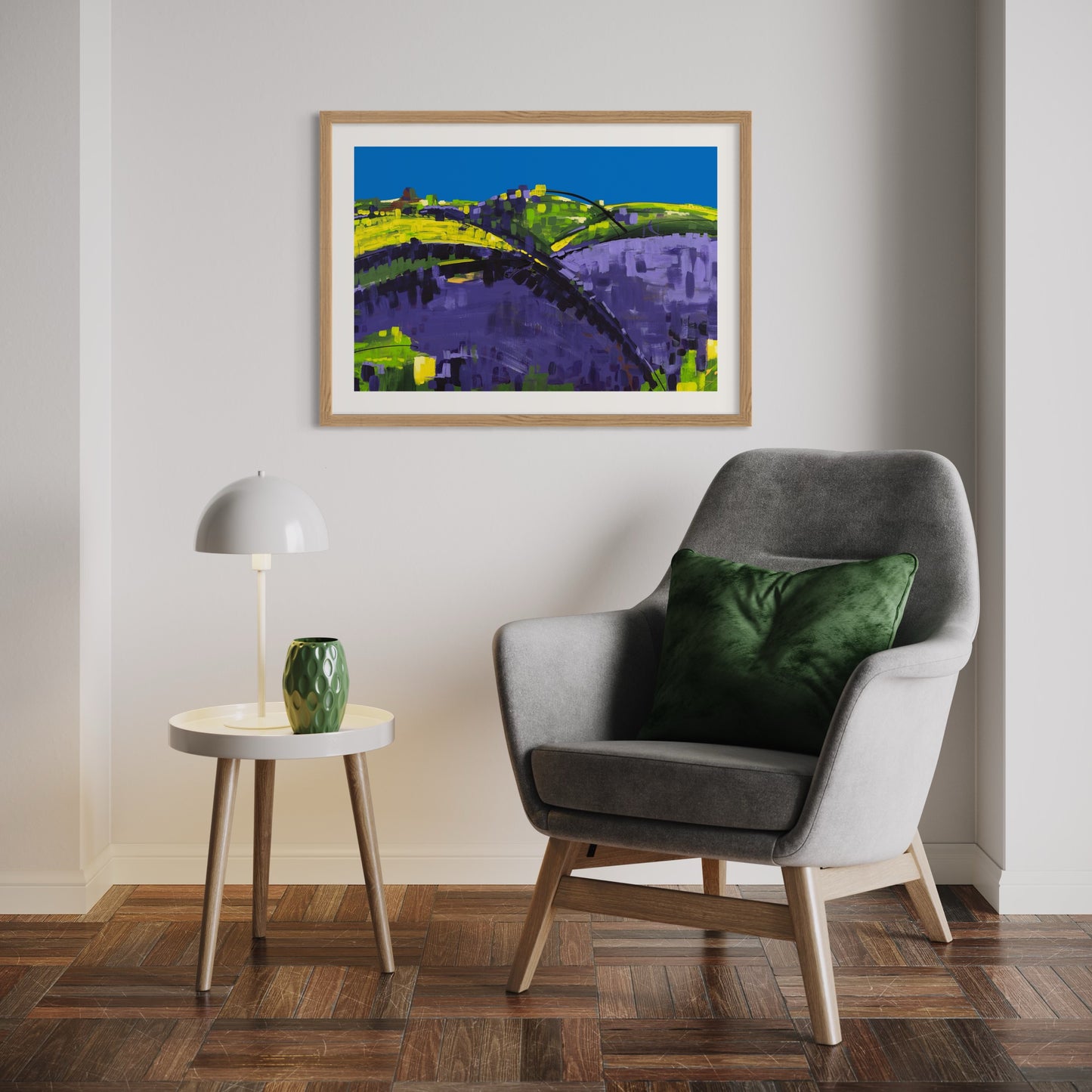 Purple Fields of Joy: Barossa Valley Salvation Jane