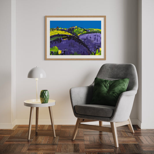 Purple Fields of Joy: Barossa Valley Salvation Jane