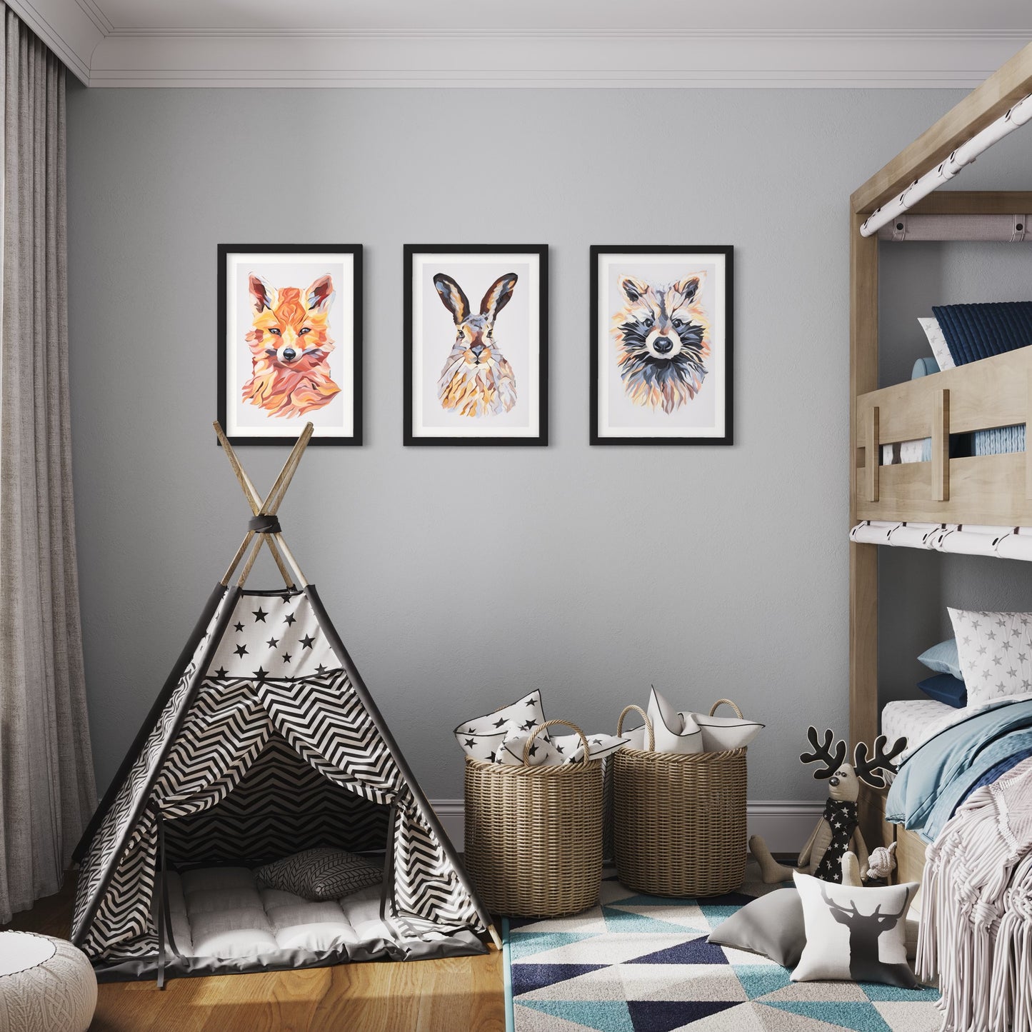 Bandit, Baxter and Rusty