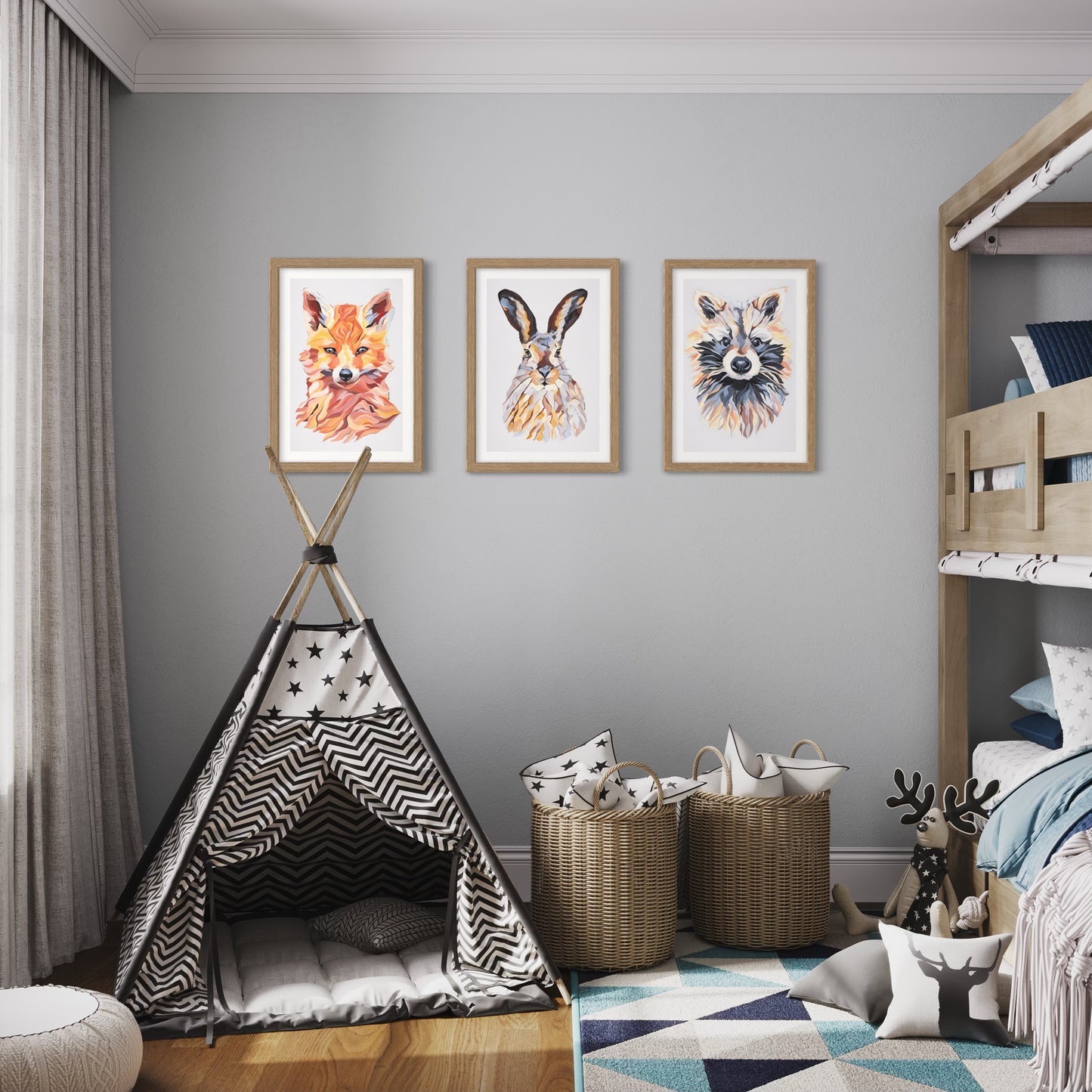 Bandit, Baxter and Rusty