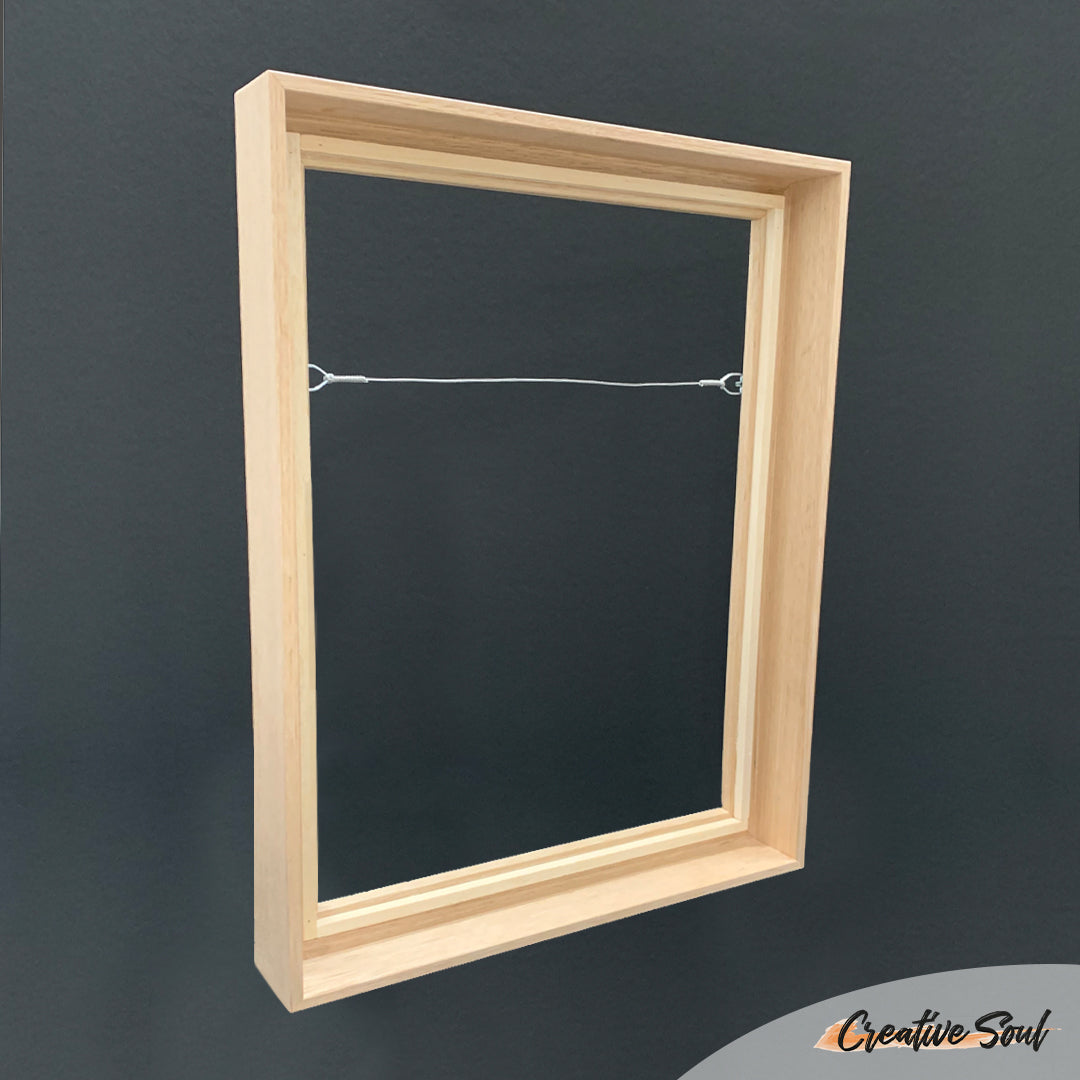 Oak Floating Frame