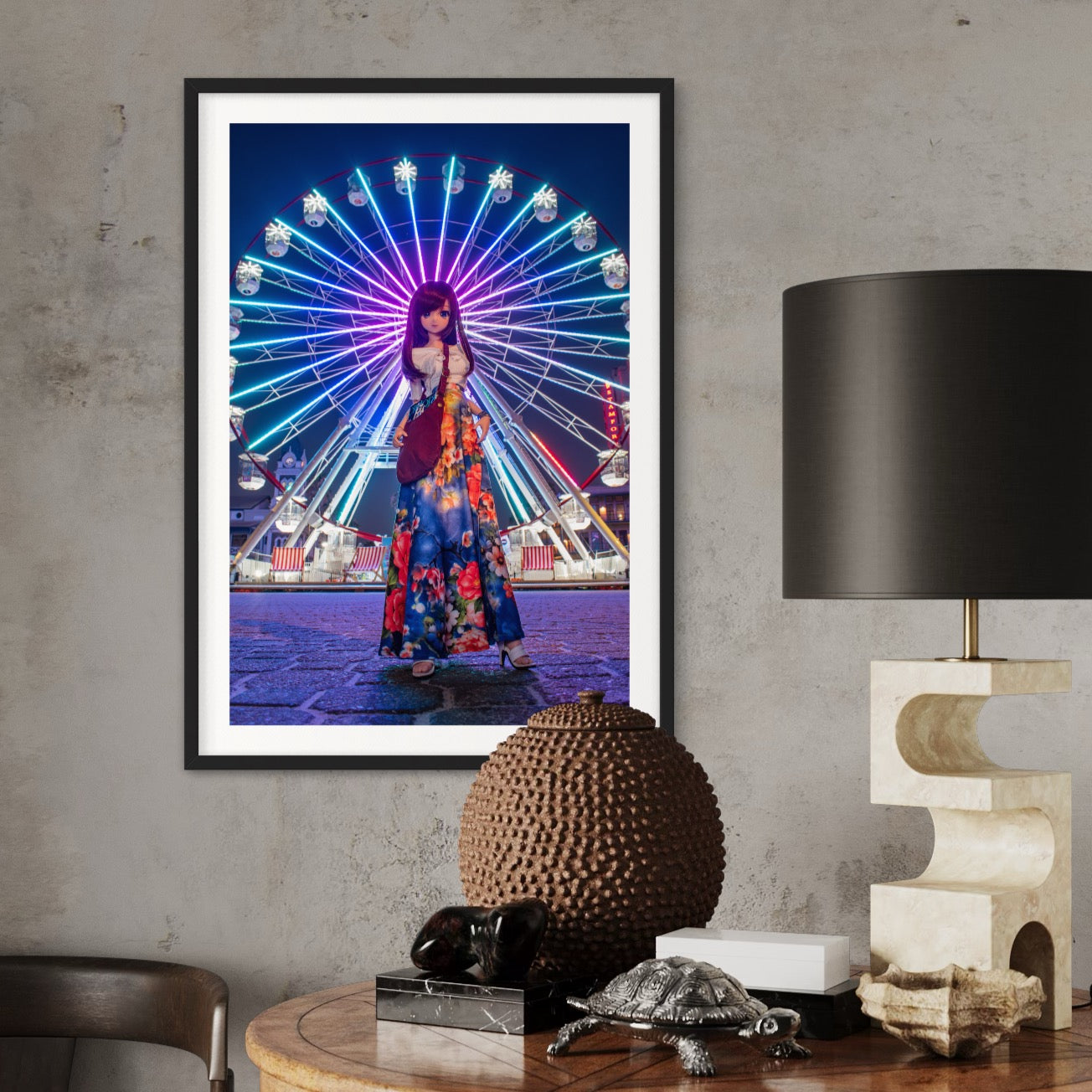 Starlight at the Giant Wheel in Glenelg