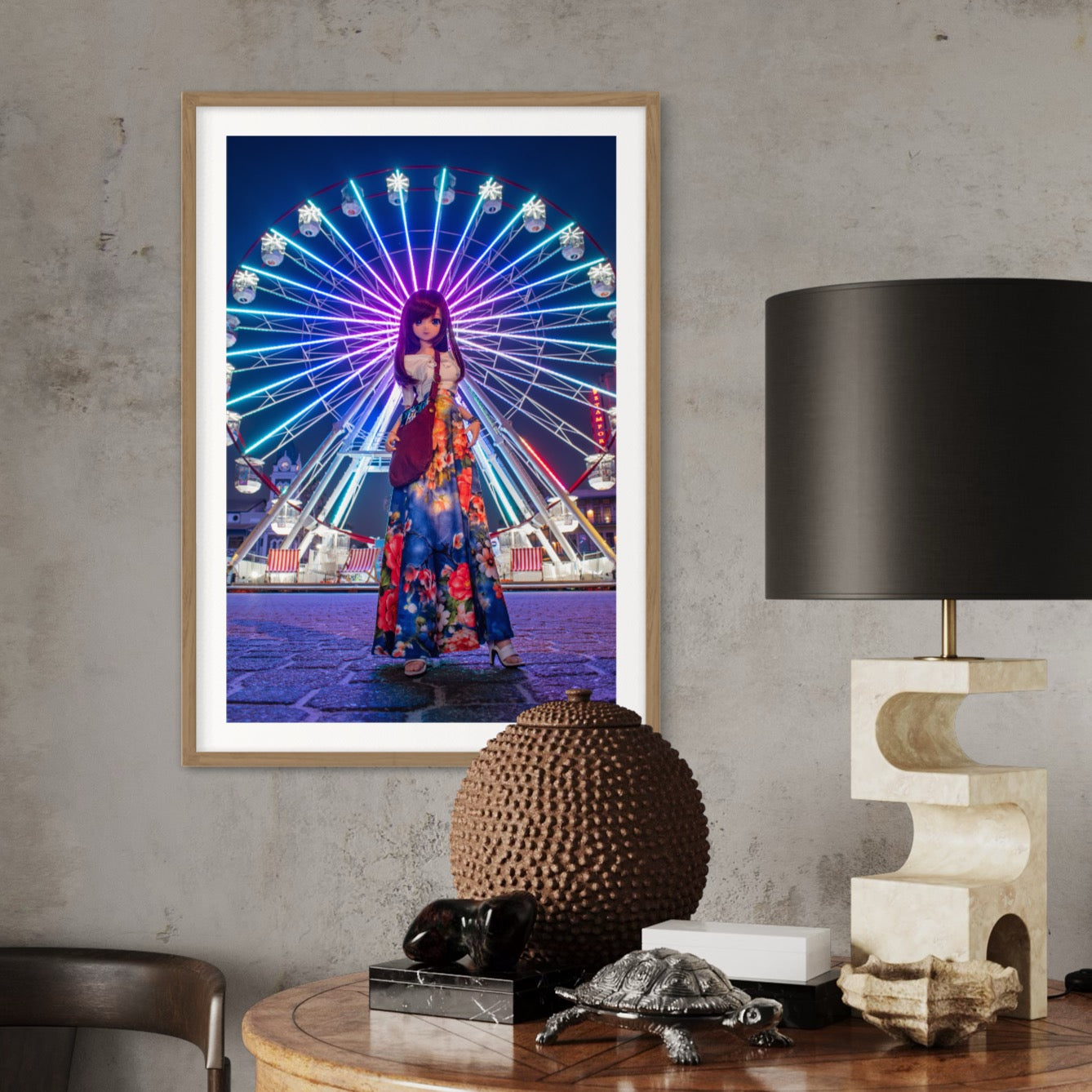 Starlight at the Giant Wheel in Glenelg