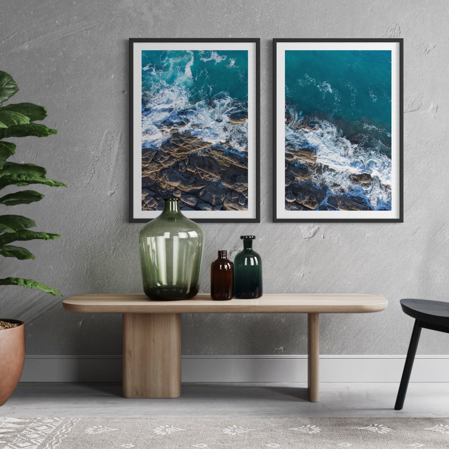 Blue Berry Set of 2 (Berry Bay, Yorke Peninsula)