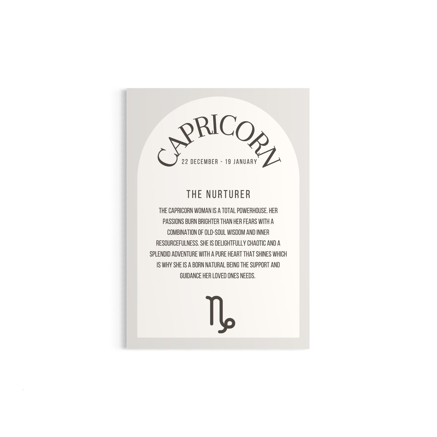 "Capricorn" Star Sign