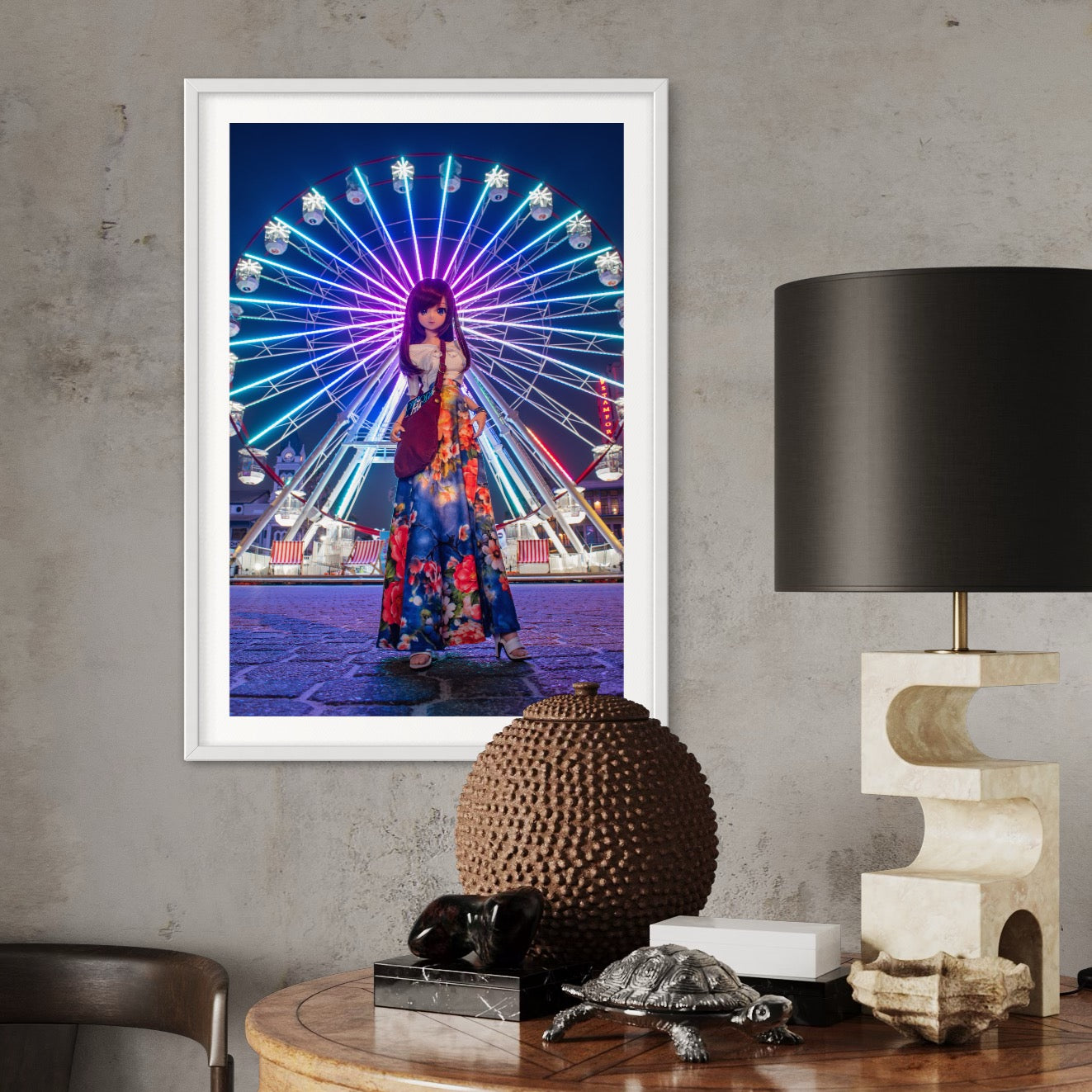 Starlight at the Giant Wheel in Glenelg