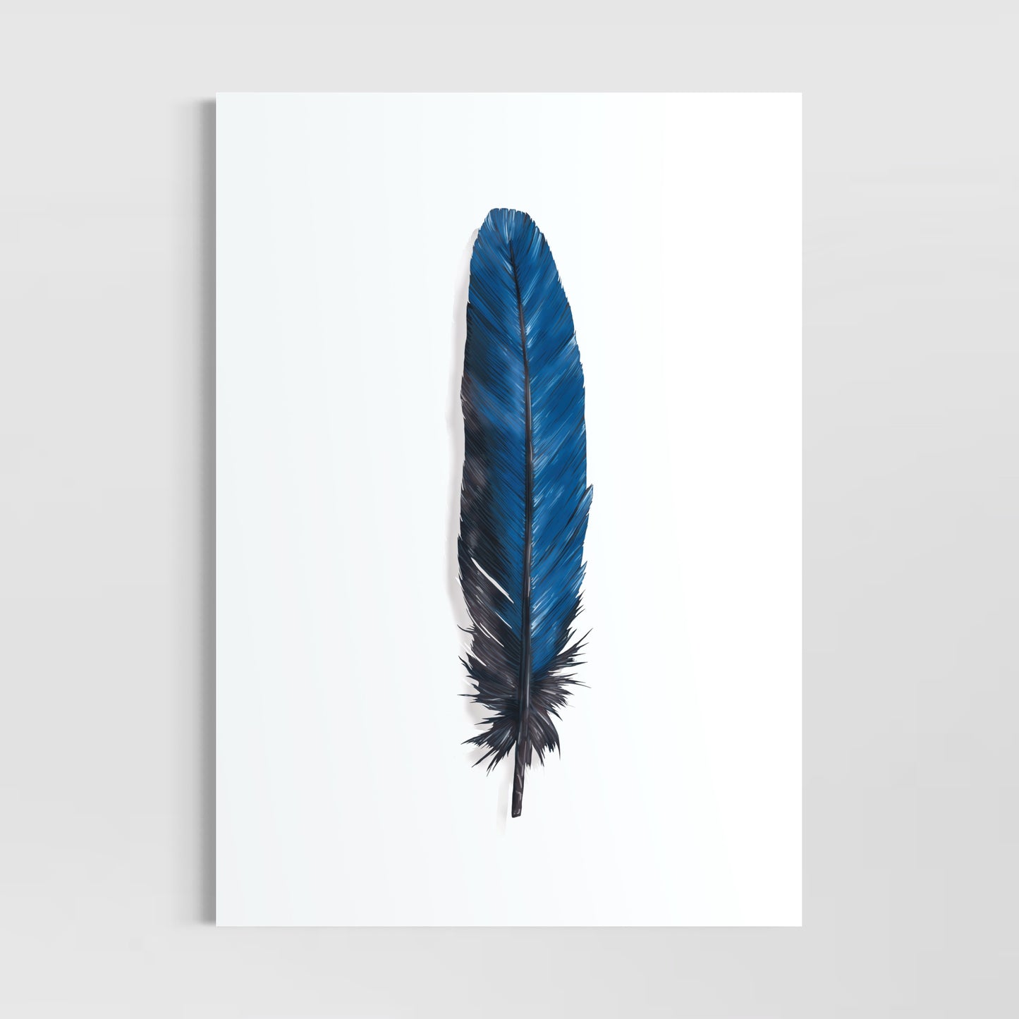 Blue Days (Blue Parrot Feather)