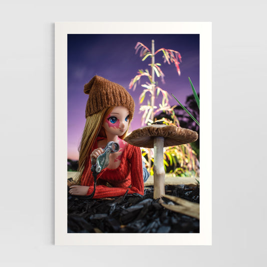 Valiant exploring her Garden