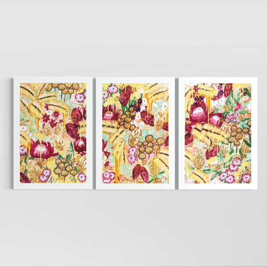 Away with the Wildflowers (Set of 3)