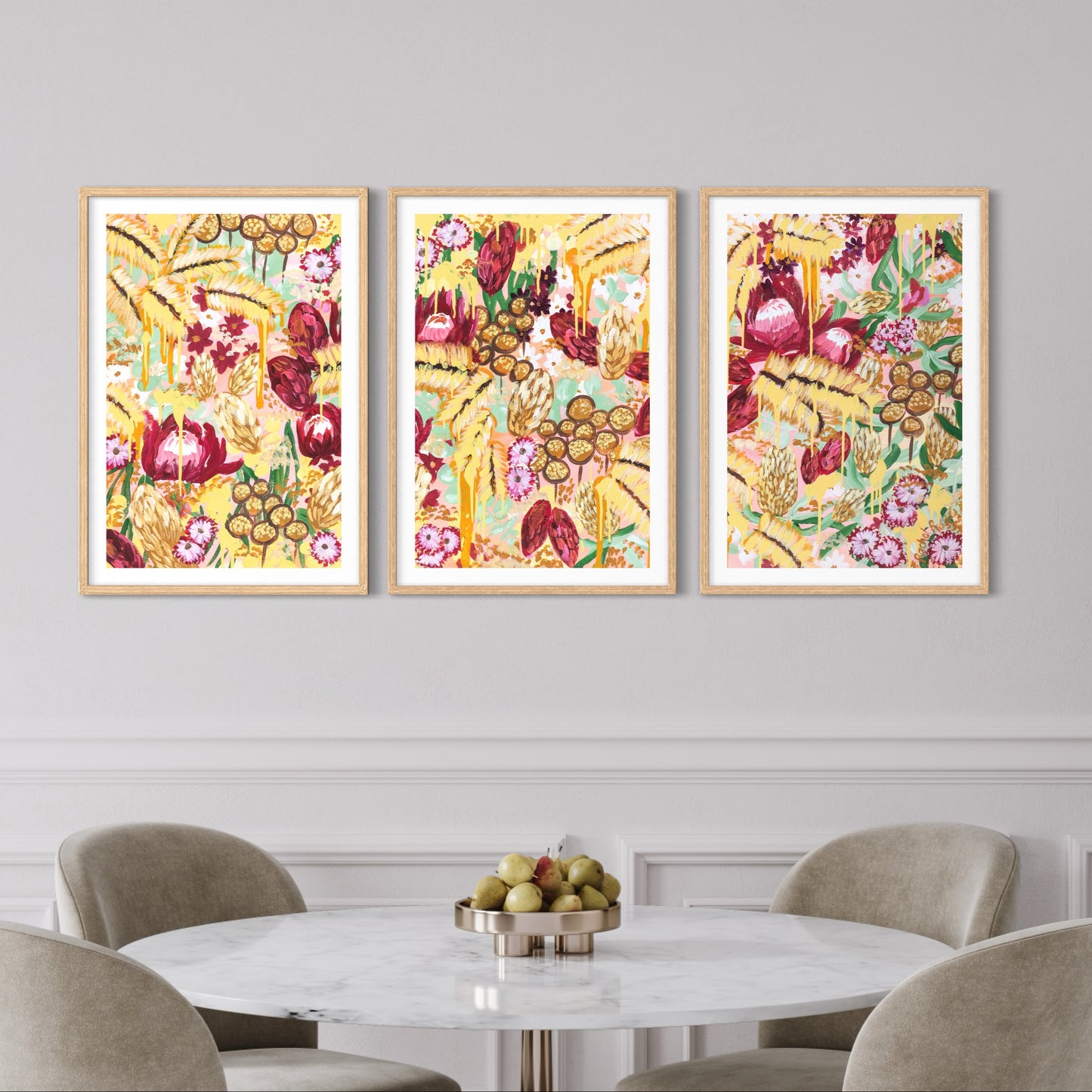 Away with the Wildflowers (Set of 3)