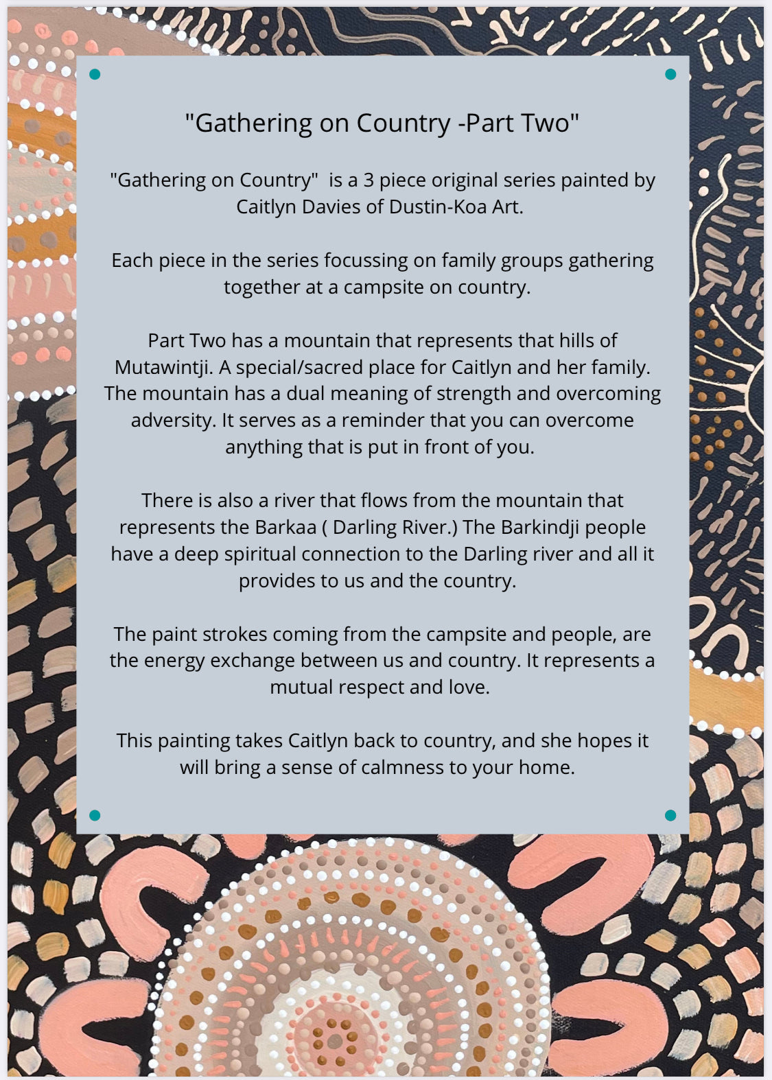 Gathering on Country (Set of 3)