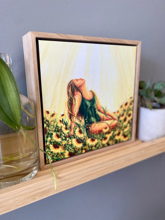 Sunflower Summer Mini Block