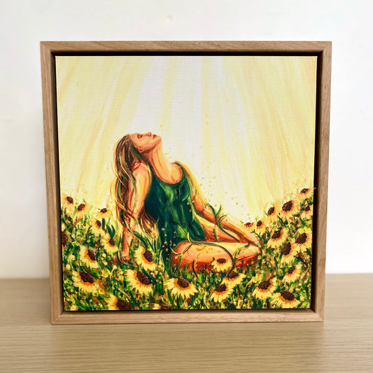 Sunflower Summer Mini Block