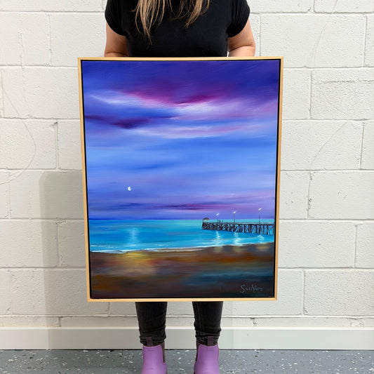 SUE ADAMS Where the Day Lingers : Henley Beach Jetty