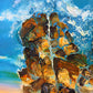 SUE ADAMS Costal Serenity from Above