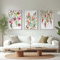 Glorious Gum Blossoms, Banksia Tree and A Flush of Bottle Brush Set of 3