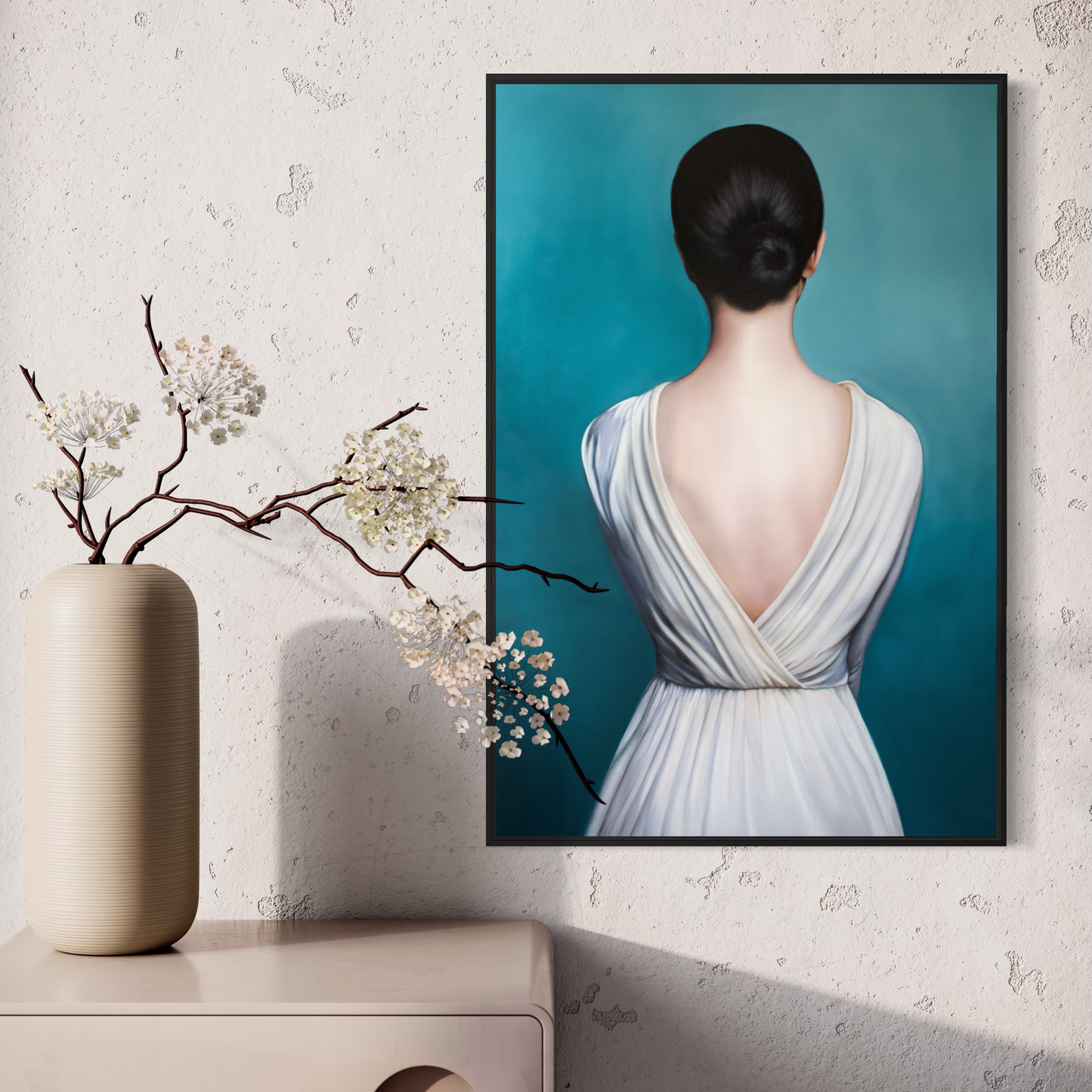 Woman In White