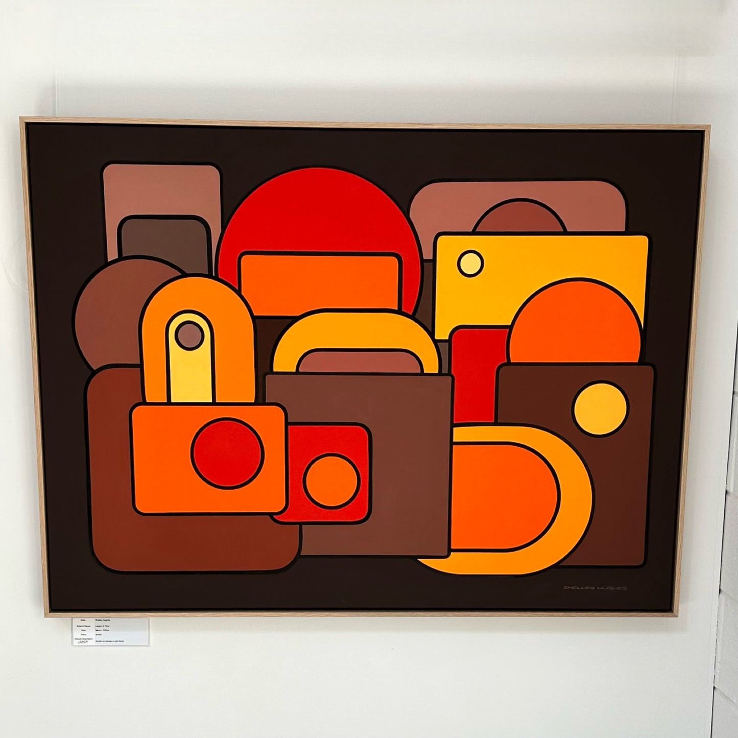 SHELLEY HUGHES Layers of Time