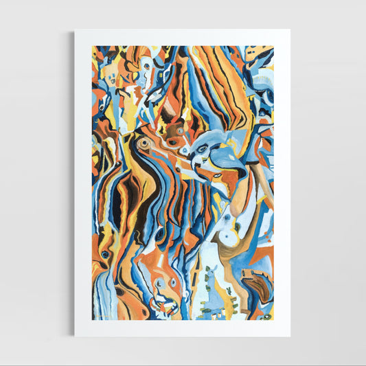 Dance of the Animals (Paperbark Tree)