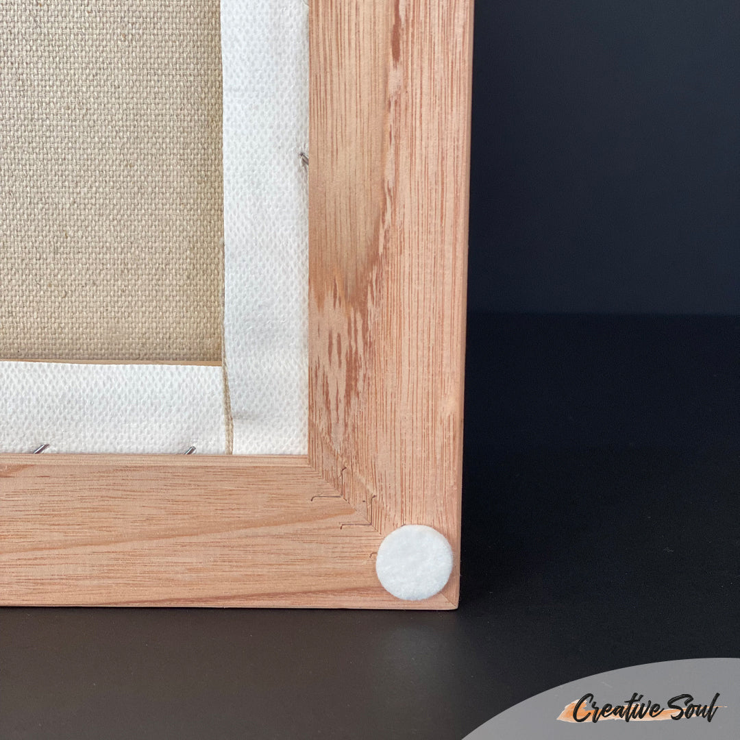 Blank Canvas and Oak Set NATURAL (𝘐𝘯𝘤𝘭. 𝘎𝘚𝘛) – Up In Frames