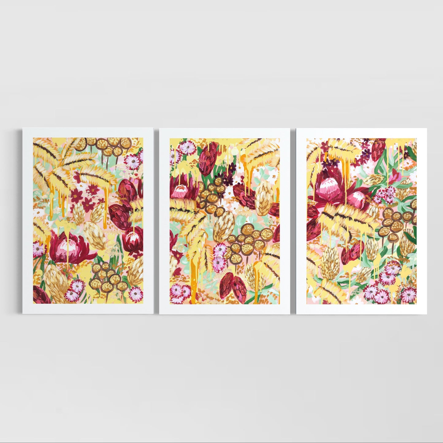 Away with the Wildflowers Set of 3